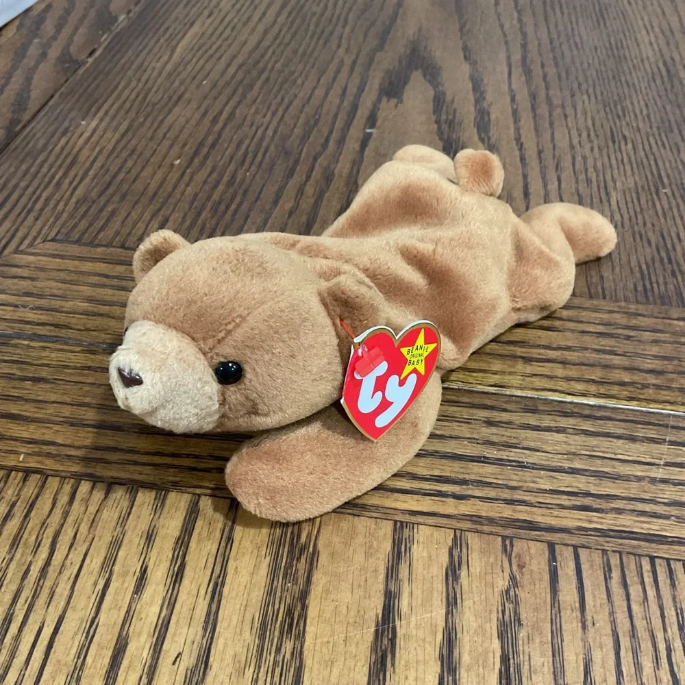 Ty Beanie Babies Plush Bear Trio: Koala Mel, Blackie & Cubbie